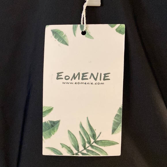EOMENIE Swim one piece size M brand new with tags see all photos color black - Picture 6 of 16